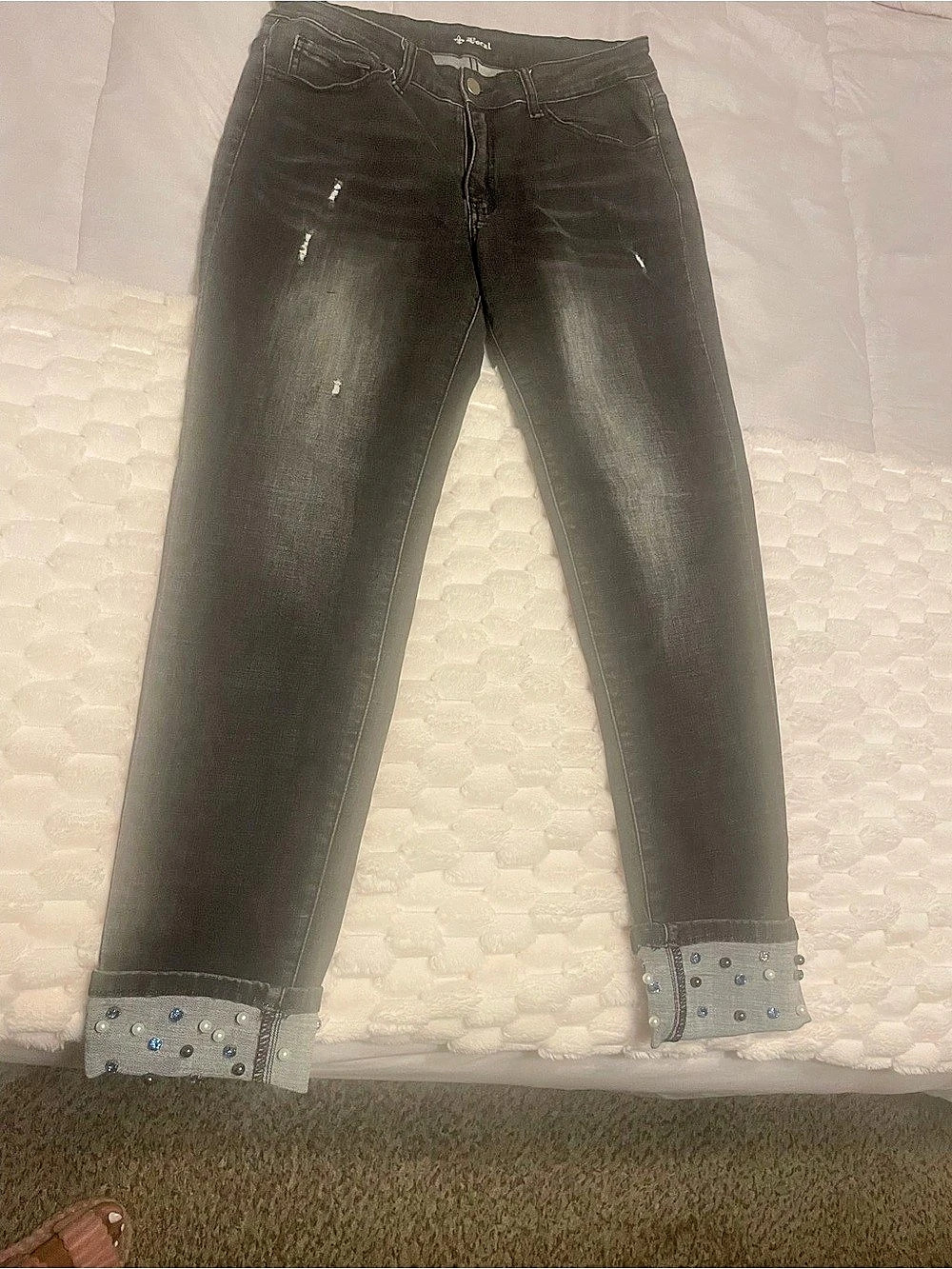 Risen Women's Black Skinny Jeans